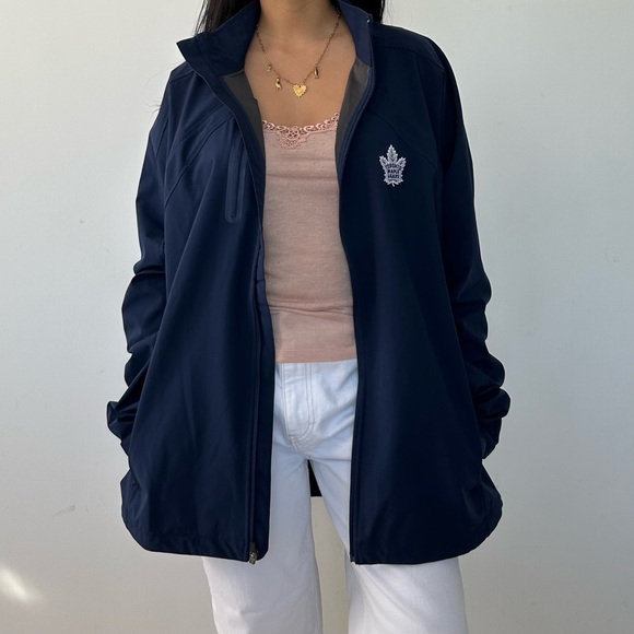 Navy Toronto Maple Leafs Insignia Jacket - X-Large - Picture 4 of 5